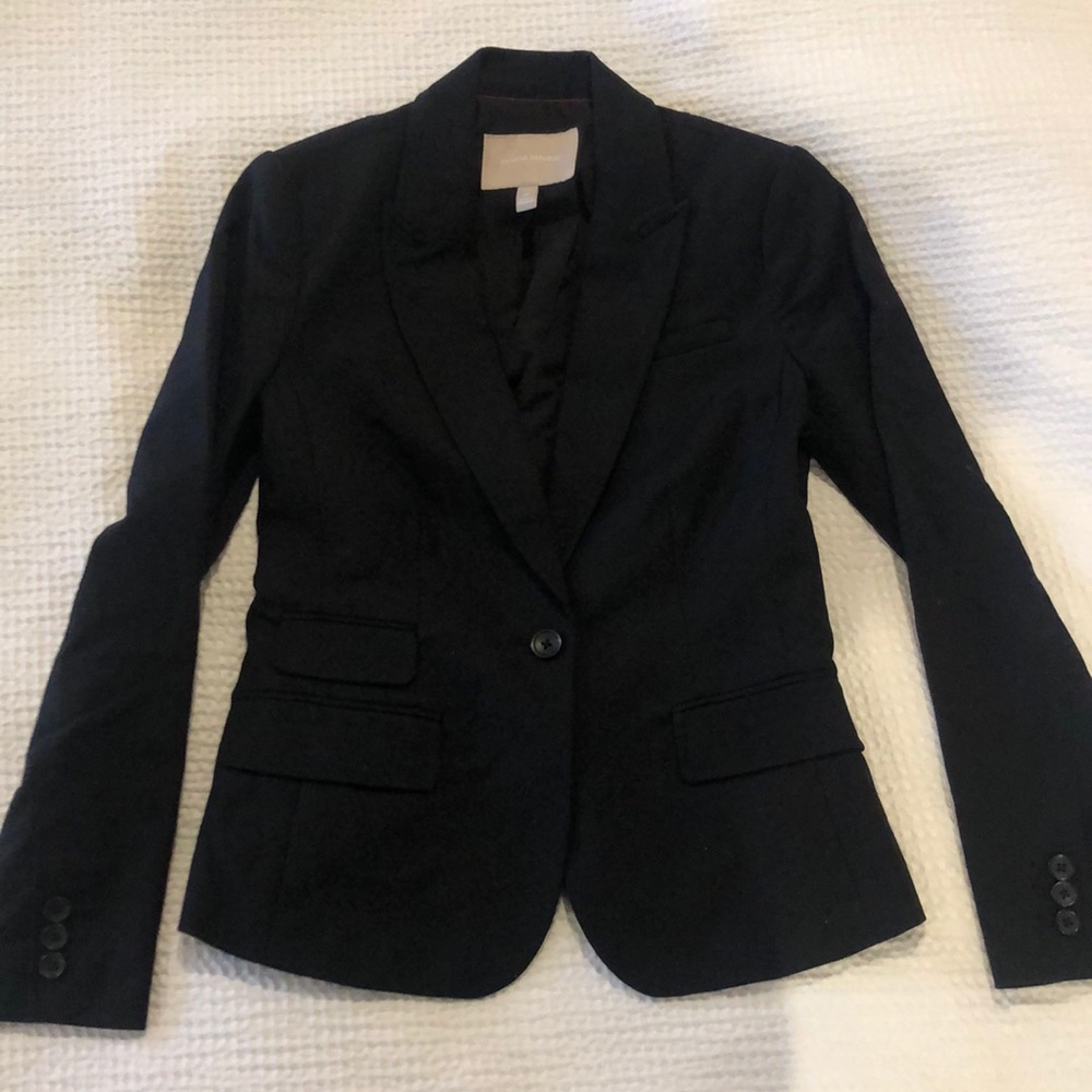 Black Suit Blazer & Skirt